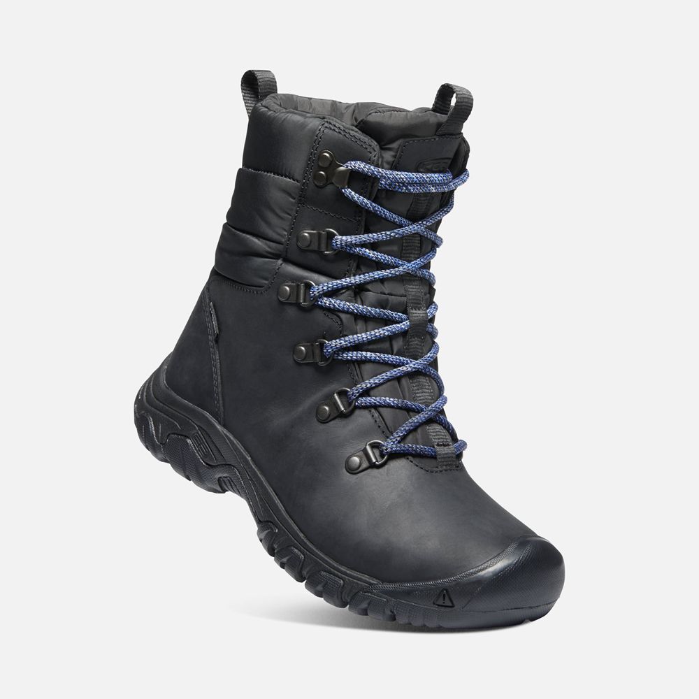 Keen Outdoor Bot Kadın Siyah - Greta Waterproof - Türkiye GNYR18206